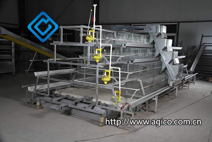 A-type four tiers broiler cage