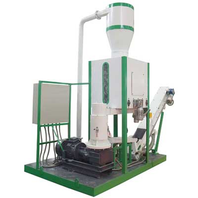 mobile biomass pellet plant