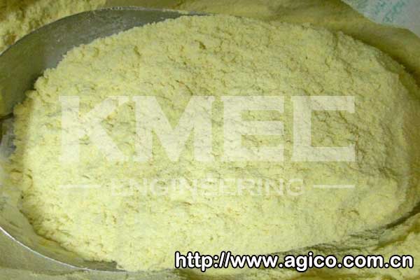 output maize flour of maize flour mill-plant