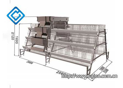 3 Tier Chicken Cage