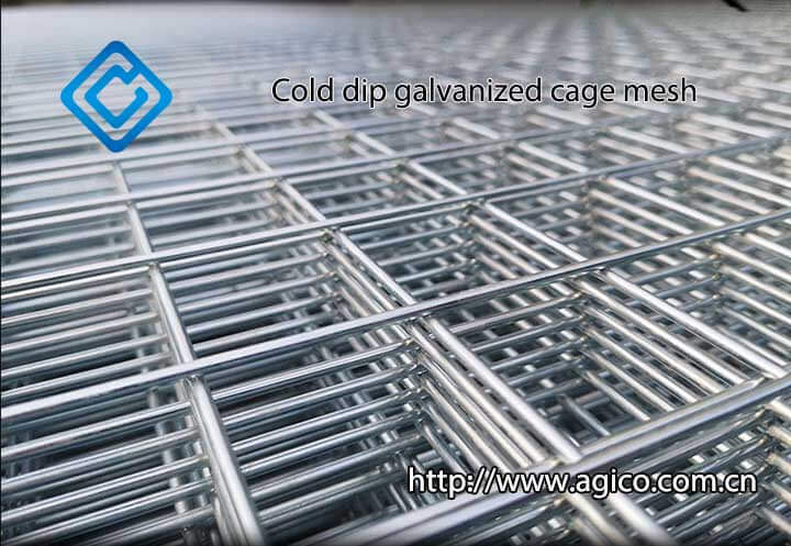 Cold Galvanized Chicken Cage