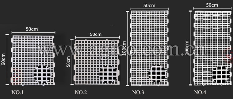 Typs of Plastic Slatted Floor for Sale