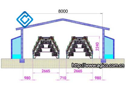 10,000 Birds Poultry House Plans for Broilers