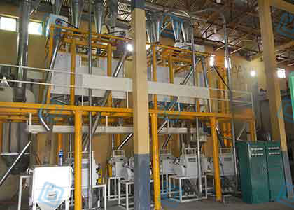 40T/D Wheat Flour Milling Plant Project For Ethiopia