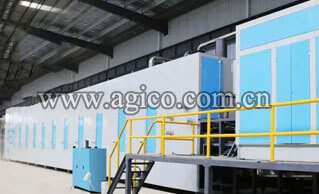 drying equipment for egg tray production line 