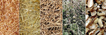 raw materials for screw briquetting machine