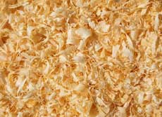 wood shavings